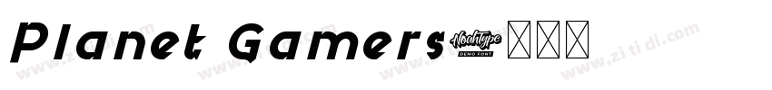 Planet Gamers字体转换 Planet Gamers字体转换